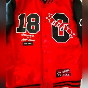 RUE21 GOAT Letterman Jacket Small